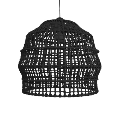 COLGANTE 1 LUZ E27 50x40CM CRAFT NEGRO